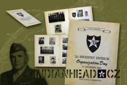 INDIANHEAD.CZ IM70001 US 2ID POST-WAR PROGRAM 2D INFANTRY DIVISION ORAGNIZATION DAY FORT LEWIS WASHINGTON 20 DECEMBER 1946